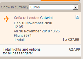 Евтини самолетни билети до Лондон