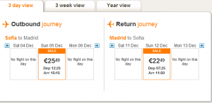 Евтини самолетни билети до Мадрид